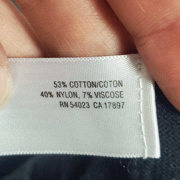 Vintage Old Navy Womens Y2K Button Front Cardigan Size M Blue Academia Preppy - Picture 5 of 11